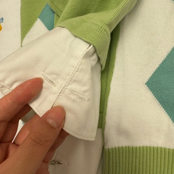 Sweater Shirt with Collar - Picture 6 of 6